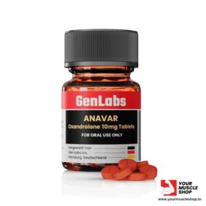 ANADROL 10 (OXYMETHOLONE) – 10MG  PER TAB – 100 TABLETS – GENLABS