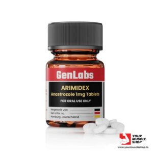 ARIMIDEX ANASTROZOLE 1 MG  PER TAB – 100 TABLETS – GENLABS