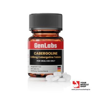 CABERGOLINE 0.50MG  PER TAB – 30 TABLETS – GENLABS