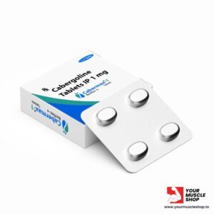 CABERGOLINE 1MG  PER TAB – JOHN LEE PHARMA [4 TABLETS PACK]