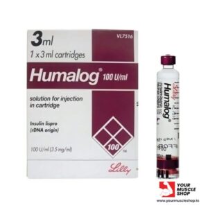HUMALOG 100IU MIX-50 REFILL CARTRIDGE 3ML – Lilly