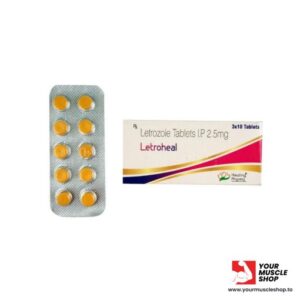 LETROZOLE (FEMARA) – 2.5 MG  PER TAB – HEALING PHARMA [30-TABLETS]