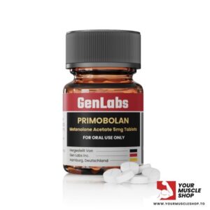 PRIMOBOLAN (METHENOLONE ACETATE) 5MG  PER TAB – 100 TABLETS – GENLABS