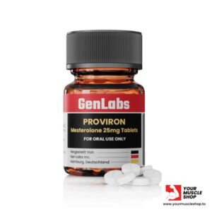 PROVIRON (MESTEROLONE) 25MG  PER TAB – 100 TABLETS – GENLABS
