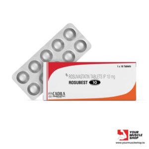 ROSUBEST (ROSUVASTATIN) 20MG PER TAB – [10 TABLETS]- CADILA