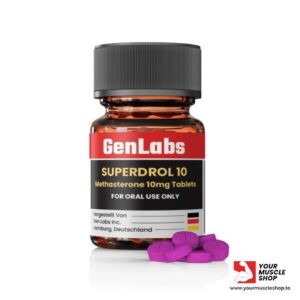 SUPERDROL – (METHASTERONE) 10MG  PER TAB – 100 TABLETS – GENLABS