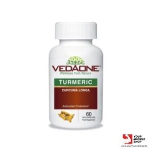 TURMERIC ( ANTIOXIDENT ) – 60 CAPSULES BOTTLE – VEDAONE