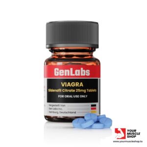 VIAGRA ( SILDENAFIL CITRATE ) 25MG  PER TAB – [ 30 TABLETS ] – GENLABS