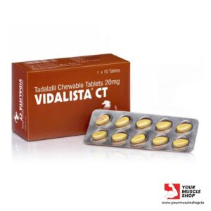 VIDALISTA – CIALIS (TADALAFIL CHEWABLE) 20MG  PER TAB – CENTURION LABS [10 TABLETS]