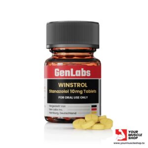 WINSTROL (STANOZOLOL) – 10MG  PER TAB – 100 TABLETS – GENLABS